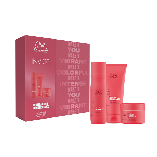 Wella - BE Vibrant Color Brilliance Trio Christmas Gift Pack