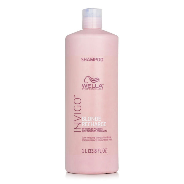 Invigo Blonde Recharge Cool Blonde Shampoo 1L - Kess Hair and Beauty