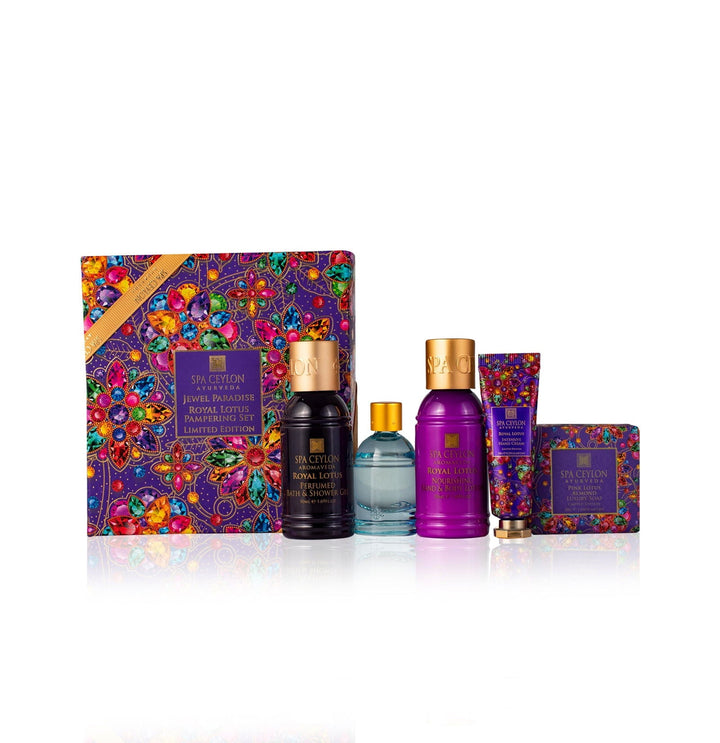 JEWEL PARADISE - Pampering Set - Royal Lotus - Limited Edition - Kess Hair and Beauty