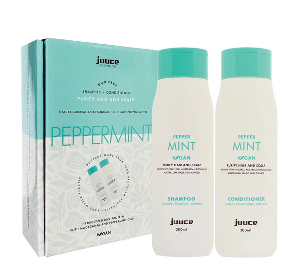 Juuce Peppermint Shampoo & Conditioner Duo 300ml