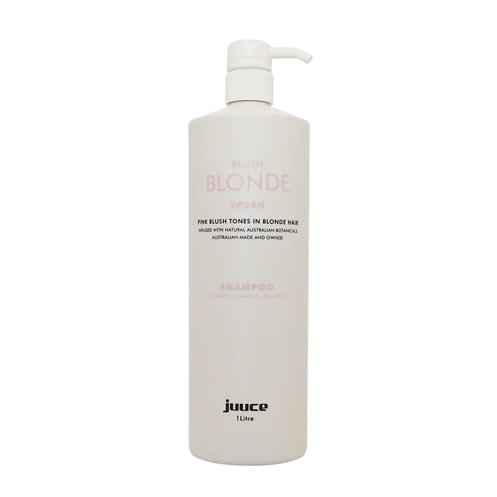 JUUCE Blush Blonde Shampoo 1 Litre - Kess Hair and Beauty