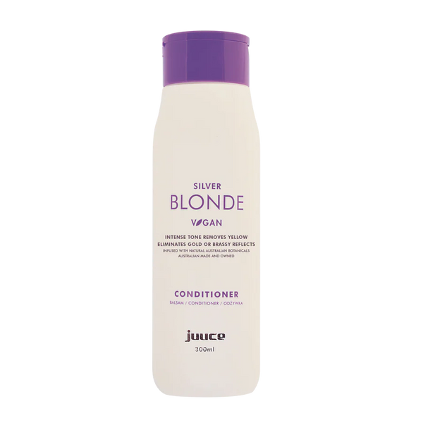 JUUCE Silver Blonde Conditioner 300ml - Kess Hair and Beauty