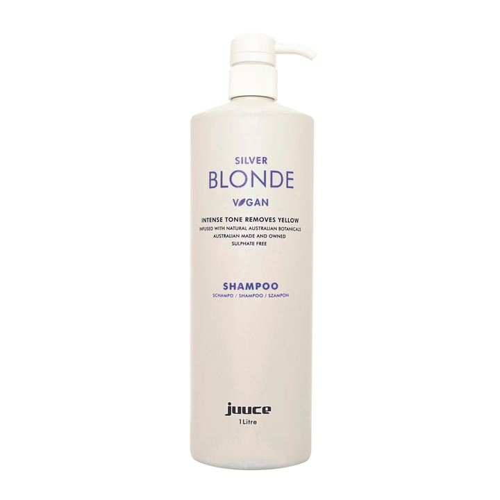 JUUCE Silver Blonde Shampoo 1 Litre - Kess Hair and Beauty