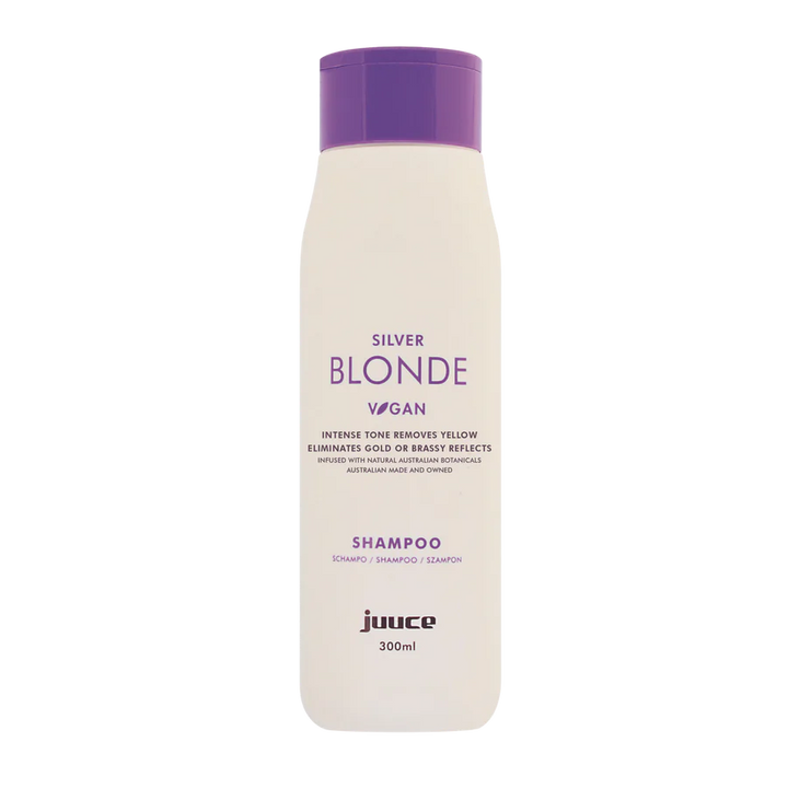 JUUCE Silver Blonde Shampoo 300ml - Kess Hair and Beauty