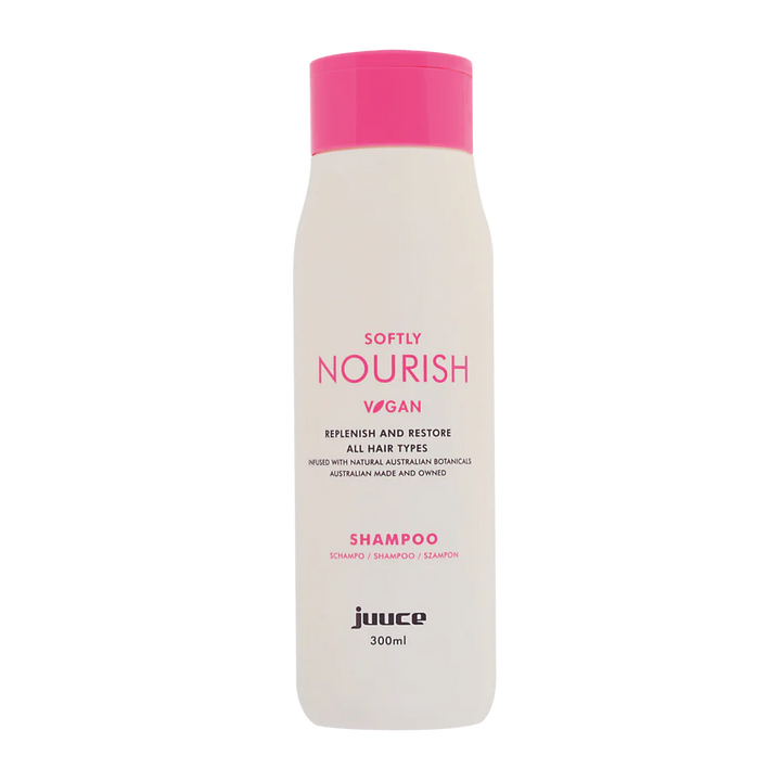 JUUCE Softly Nourish Shampoo 300ml - Kess Hair and Beauty