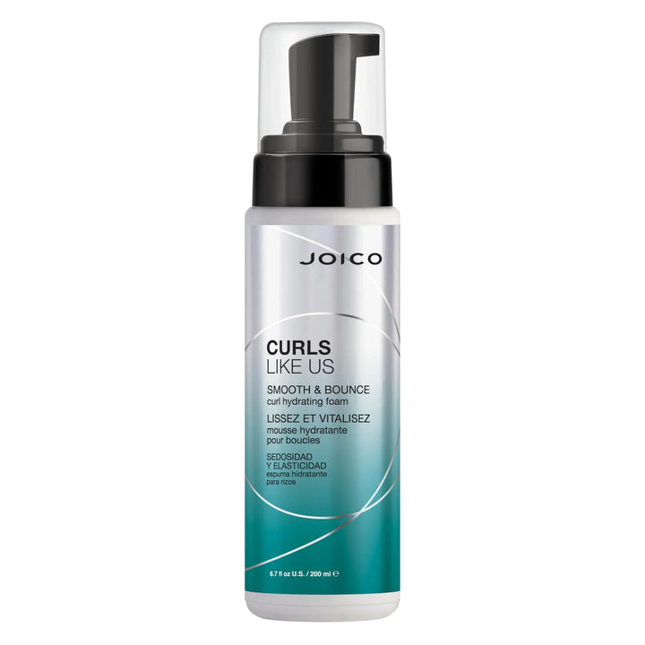 Joico Curls Like Us Smooth & Bounce Curl Hydrating Foam - Kess Hair and Beauty