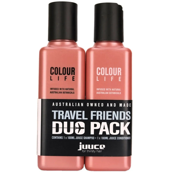 Juuce Colour Life Shampoo and Conditioner Travel 100ml Duo