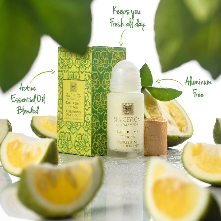 KAFFIR LIME CIRTON - Refreshing Deodorant - 50ml - Kess Hair and Beauty
