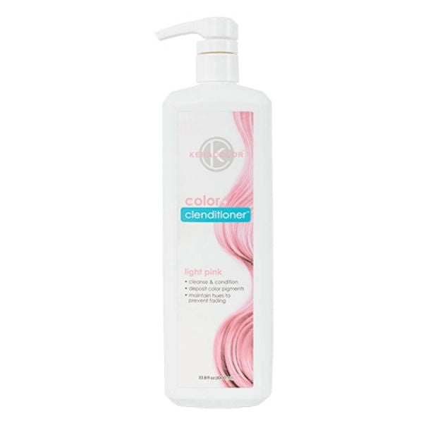 KERACOLOR Color + Clenditioner Colour Shampoo  Light pink - 1L - Kess Hair and Beauty