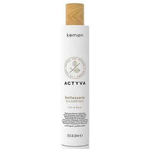 Kemon Actyva BENESSERE Shampoo 250ml - Kess Hair and Beauty