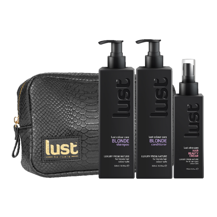 Lust BLONDE Duo + Hair Beauty Cream Gift Pack - Kess Hair and Beauty