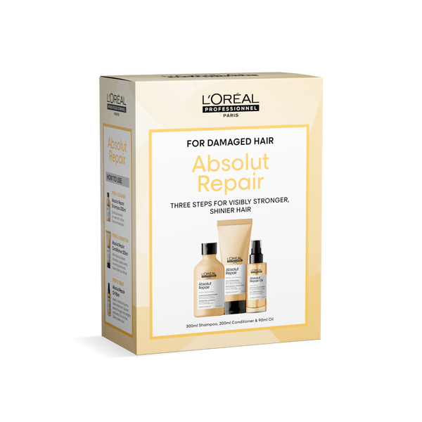 L'Oréal Professionnel Absolut Repair Trio - Kess Hair and Beauty