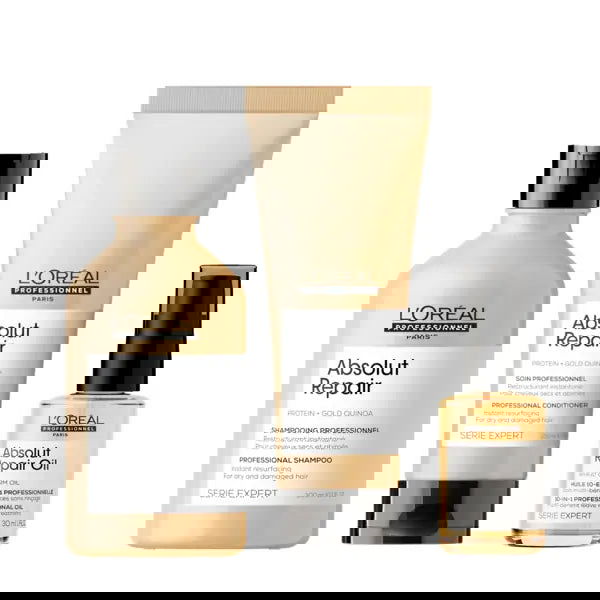 L'Oréal Professionnel Absolut Repair Trio - Kess Hair and Beauty