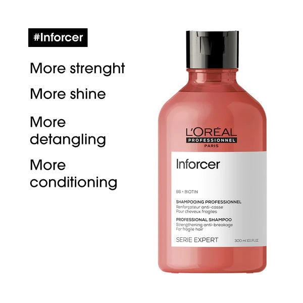 L'oreal Professional Serie Expert Inforcer Shampoo 300ml - Kess Hair and Beauty