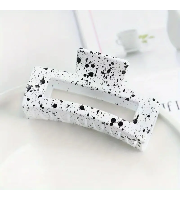 Large Thick Acrylic Hair Clip Rectangle - 1 pc - Kess Hair and Beauty