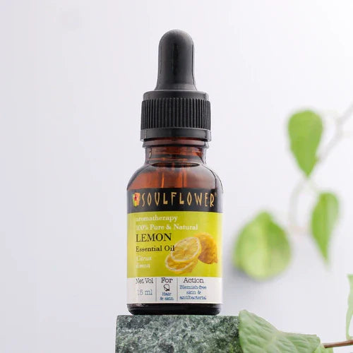 SoulFlower - Lemon, Eucalyptus, Tea Tree & Peppermint Oils Set 15ml