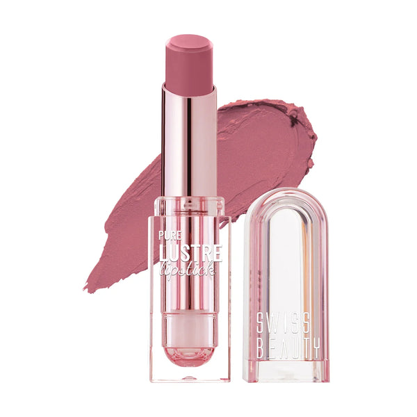Swiss Beauty Pure Lustre Lipstick Shade No. 01 True Nude