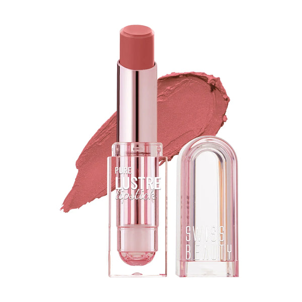 Swiss Beauty Pure Lustre Lipstick Shade No. 04 It's Bare