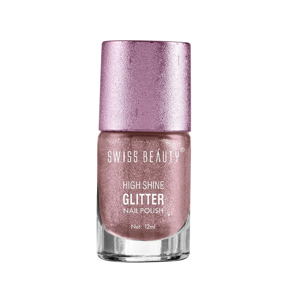 Swiss Beauty High Shine Glitter Nail Polish Shade No.  02