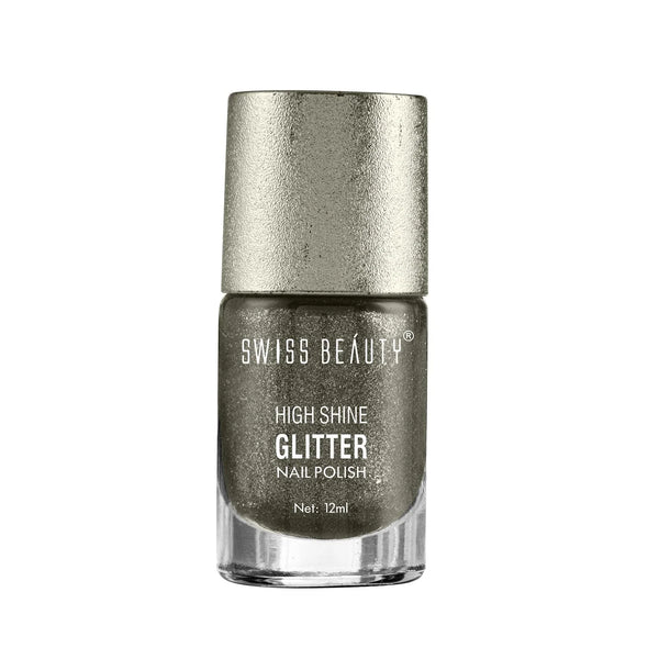 Swiss Beauty High Shine Glitter Nail Polish Shade No. 03