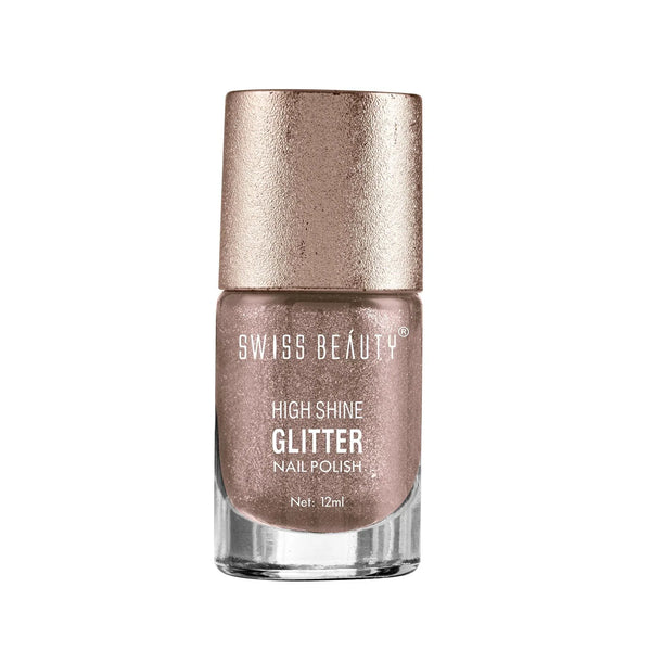 Swiss Beauty High Shine Glitter Nail Polish Shade No. 04