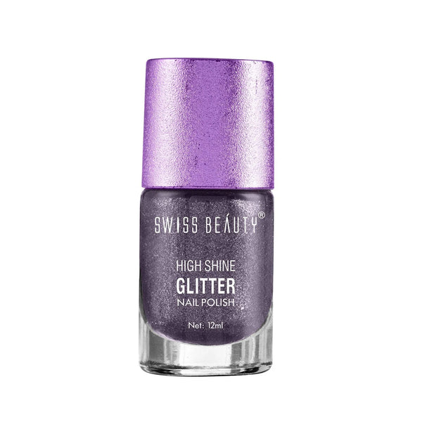 Swiss Beauty High Shine Glitter Nail Polish Shade No. 10