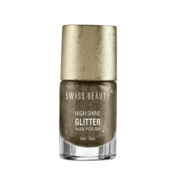 Swiss Beauty High Shine Glitter Nail Polish Shade No. 11