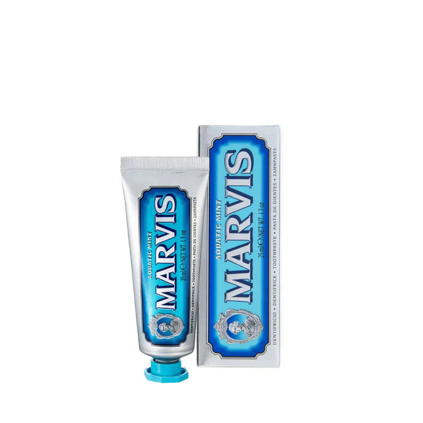 Marvis Toothpaste Travel sized 25ml Tube - Aquatic Mint - Kess Hair and Beauty
