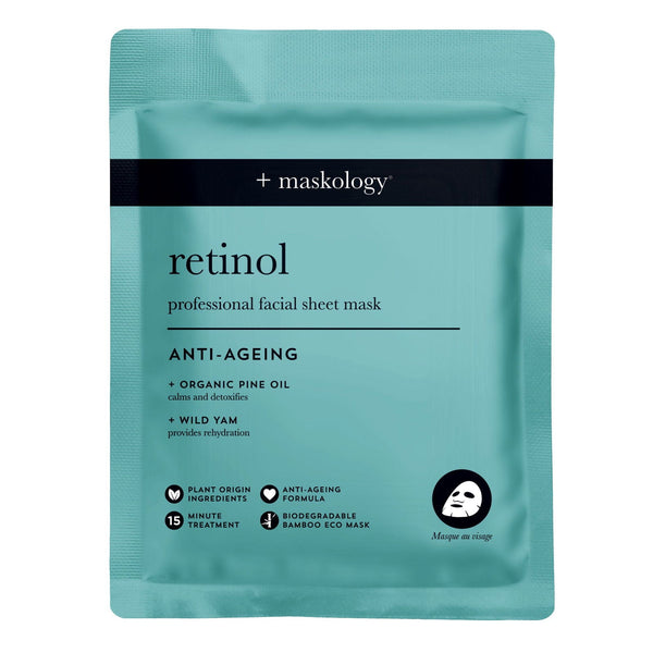 Maskology RETINOL Professional Sheet Mask - Kess Hair and Beauty