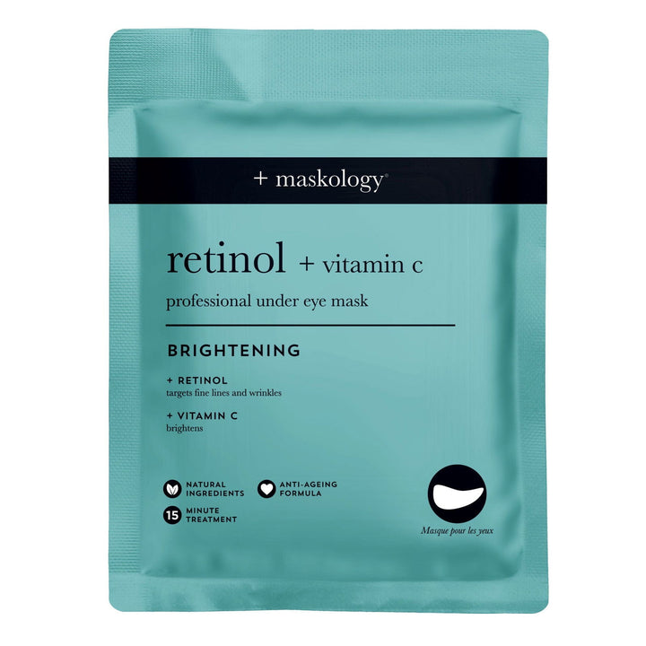 Maskology RETINOL + VITAMIN-C Professional Under Eye Mask - Kess Hair and Beauty