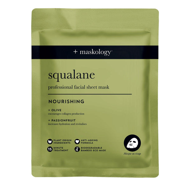 Maskology SQUALANE Professional Sheet Mask - Kess Hair and Beauty