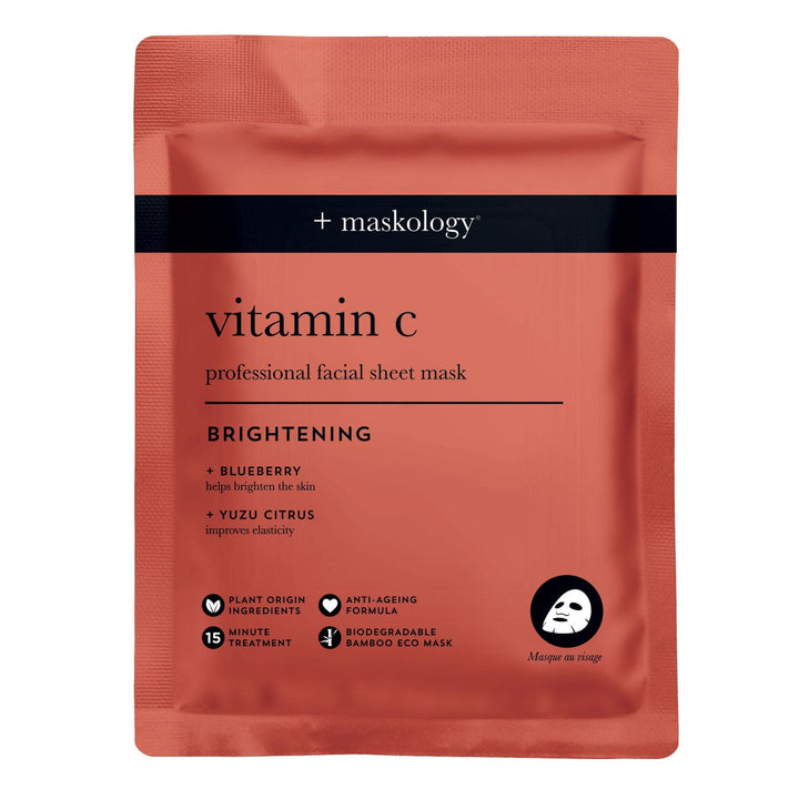 Maskology VITAMIN-C Professional Sheet Mask - Kess Hair and Beauty