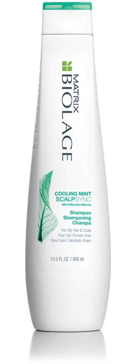 Matrix Biolage ScalpSync Cooling Mint Shampoo 400ml - Kess Hair and Beauty