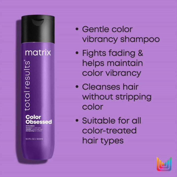 Matrix Total Results Colour Obsessed Shampoo 300ml - Kess Hair and Beauty