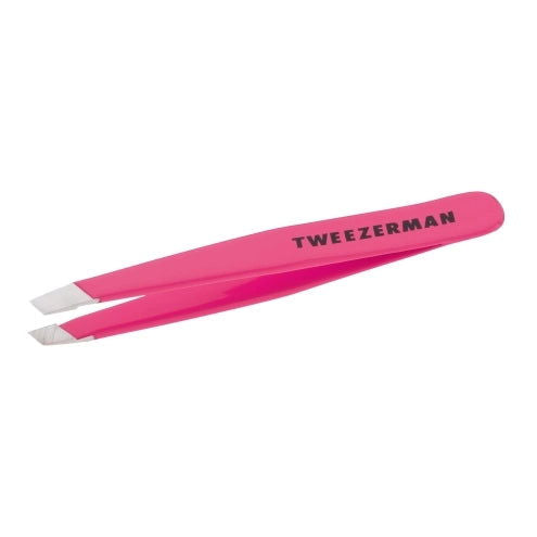 Mini Slant Tweezer Pink - Kess Hair and Beauty