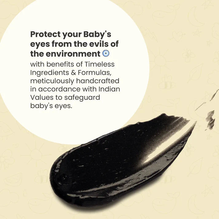 Mother Sparsh 100% Natural Baby Kajal with Zero Lead Content 5 g