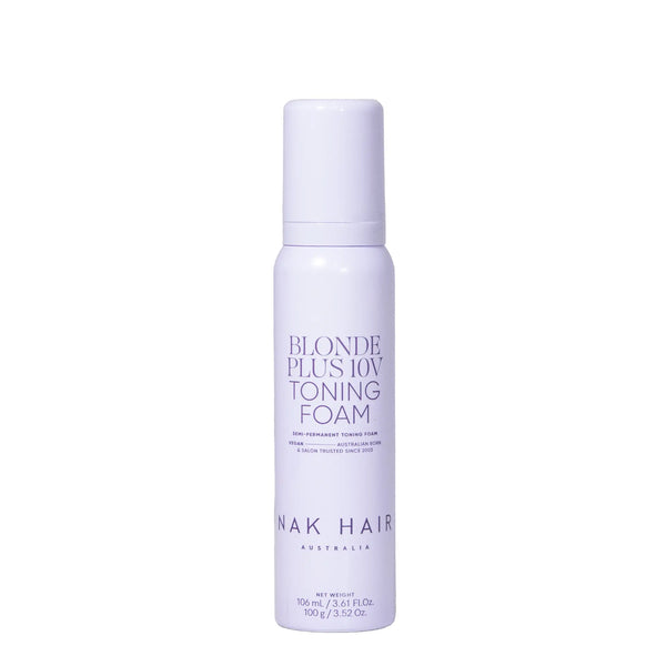 NAK Blonde Plus 10V Toning Foam for Semi-Permanent Toning Foam 100g