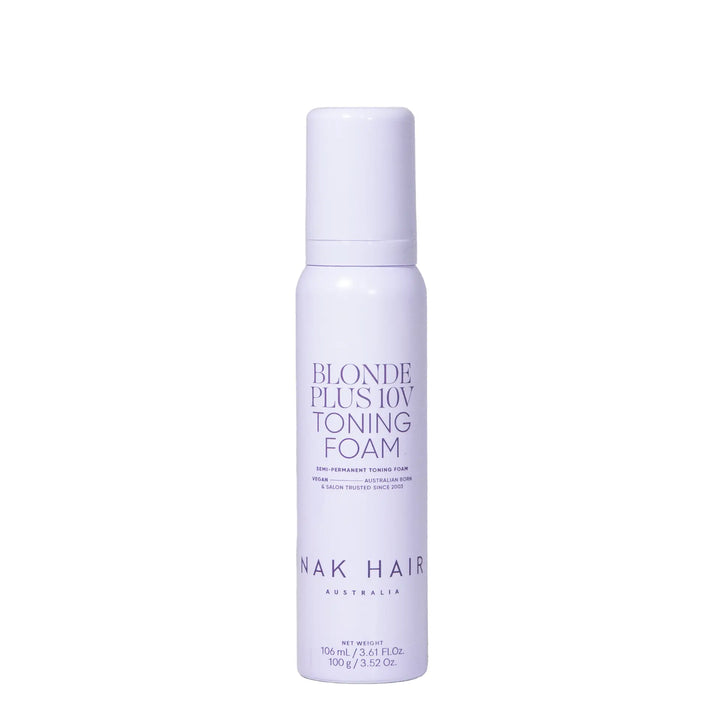 NAK Blonde Plus 10V Toning Foam for Semi-Permanent Toning Foam 100g
