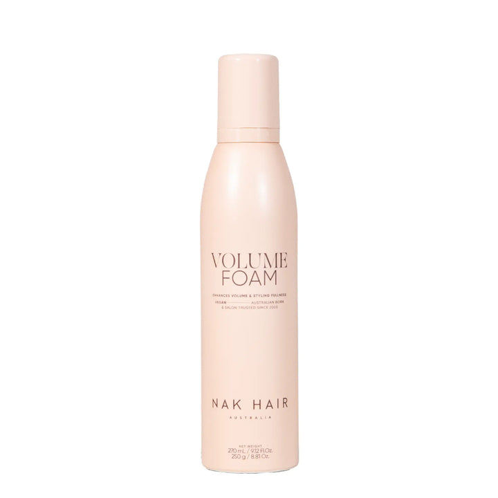 NAK Volume Foam Enhances Volume & Styling Fullness 250g