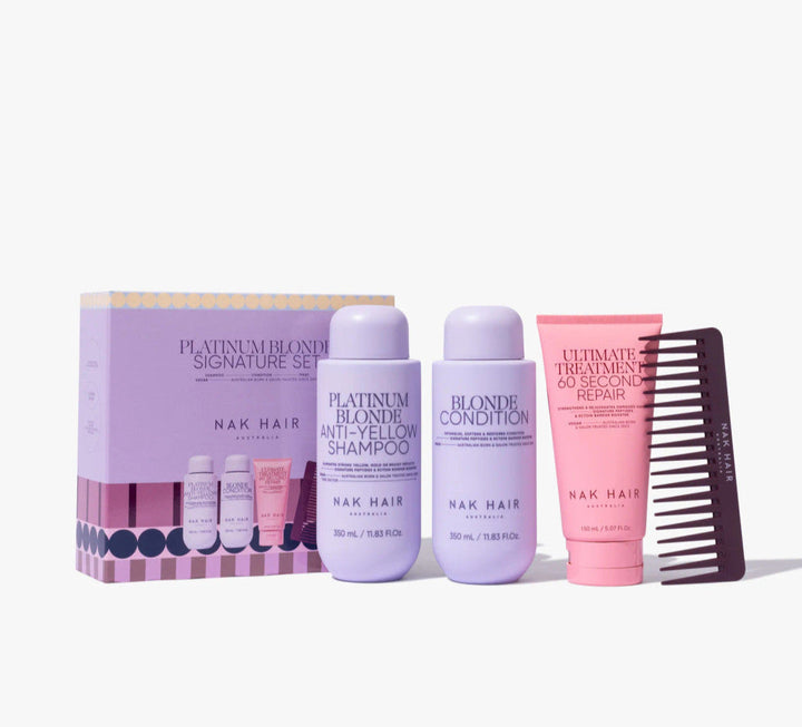 Nak Signature Platinum Blonde Trio Pack