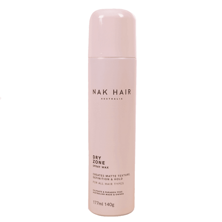 NAK Hair Dry Zone Matte Spray Wax 140g - Kess Hair and Beauty