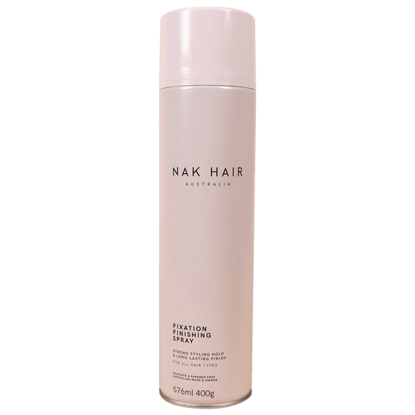NAK Hair Fixation Finishing Spray 400g - Kess Hair and Beauty
