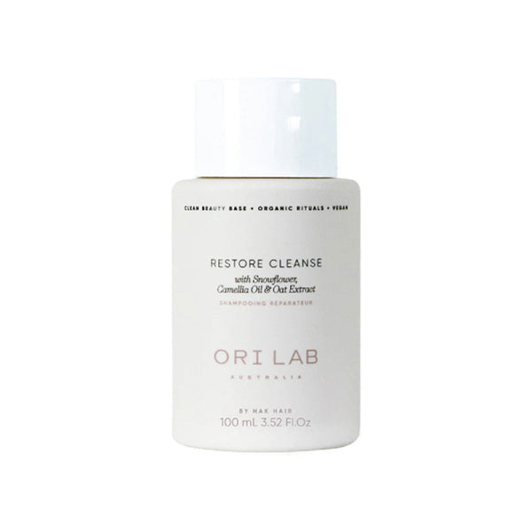 NAK Hair ORI Lab RESTORE Cleanse Shampoo TRAVEL 100ml - Kess Hair and Beauty