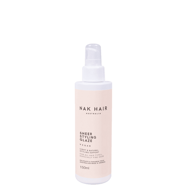 NAK Hair Sheer Styling Glaze 150ml - Kess Hair and Beauty