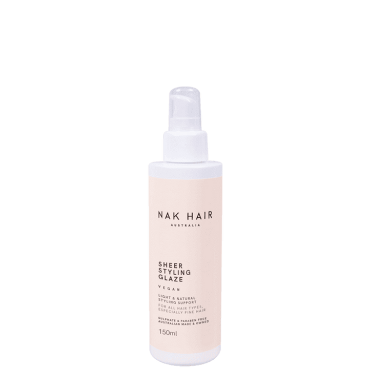 NAK Hair Sheer Styling Glaze 150ml - Kess Hair and Beauty