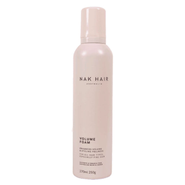 NAK Hair Volume Foam 250g - Kess Hair and Beauty