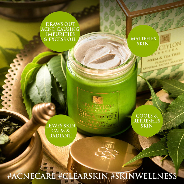 NEEM & TEA TREE - Purifying Mineral Masque 200g - Kess Hair and Beauty