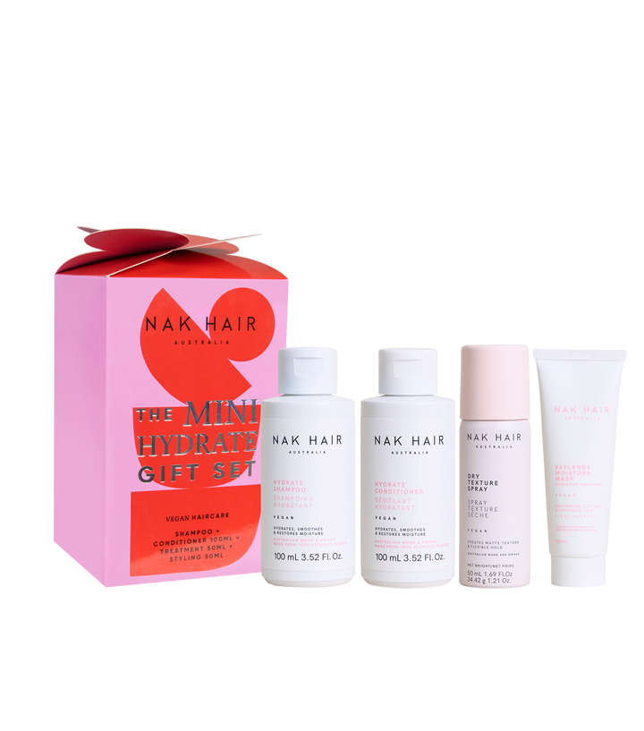 Nak The Mini Hydrate Gift Set Travel Set - Kess Hair and Beauty