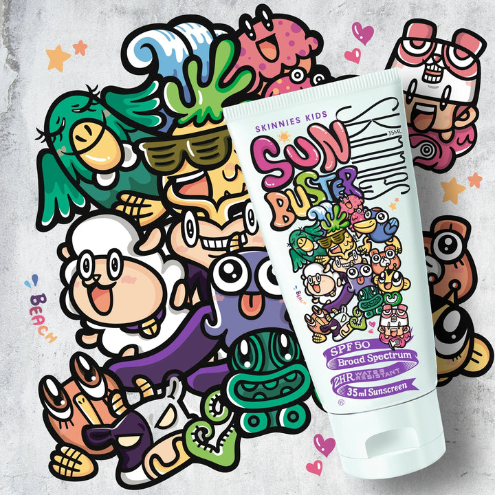Skinnies Kids Sun Buster SPF50 35ml - Kess Hair and Beauty