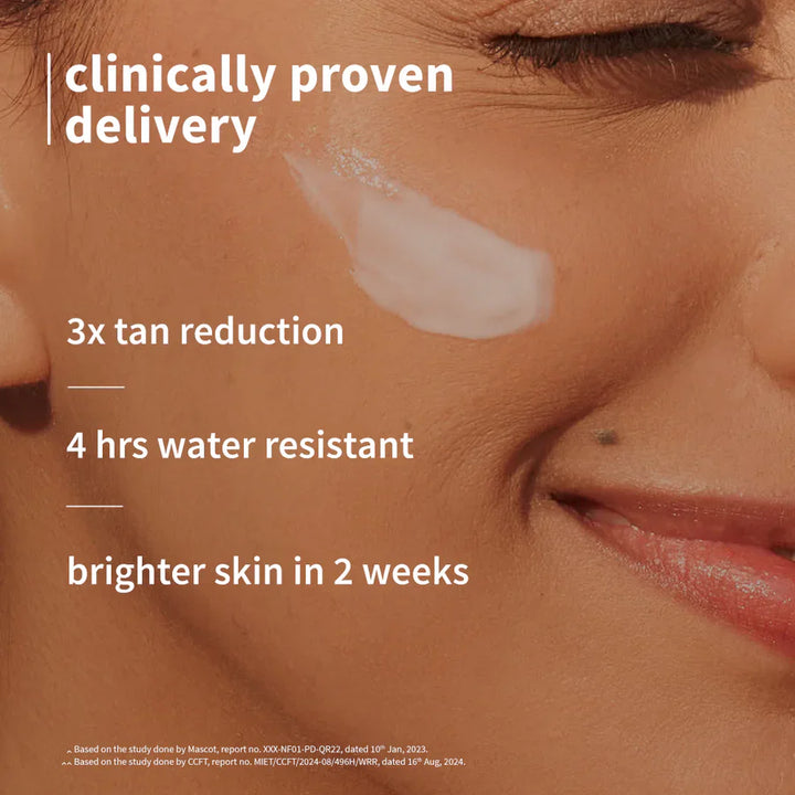 Plum - 2% Niacinamide & Rice Water SPF 50 PA+++ Hybrid Sunscreen 80g